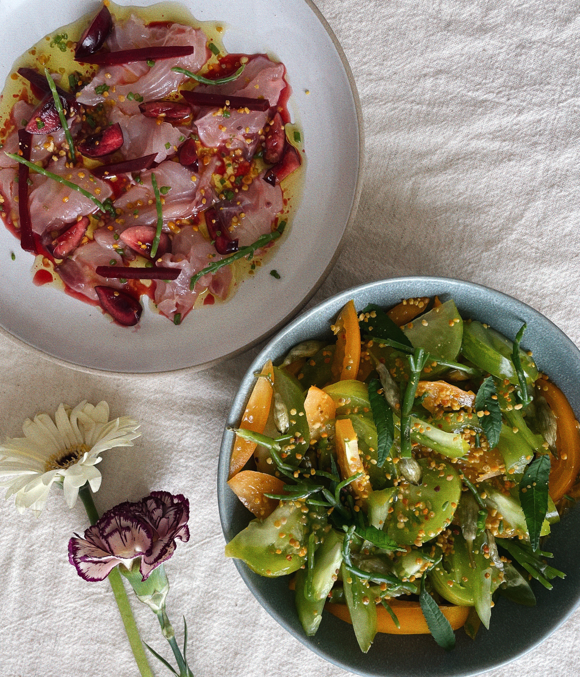 3 recettes d'été au pollen frais