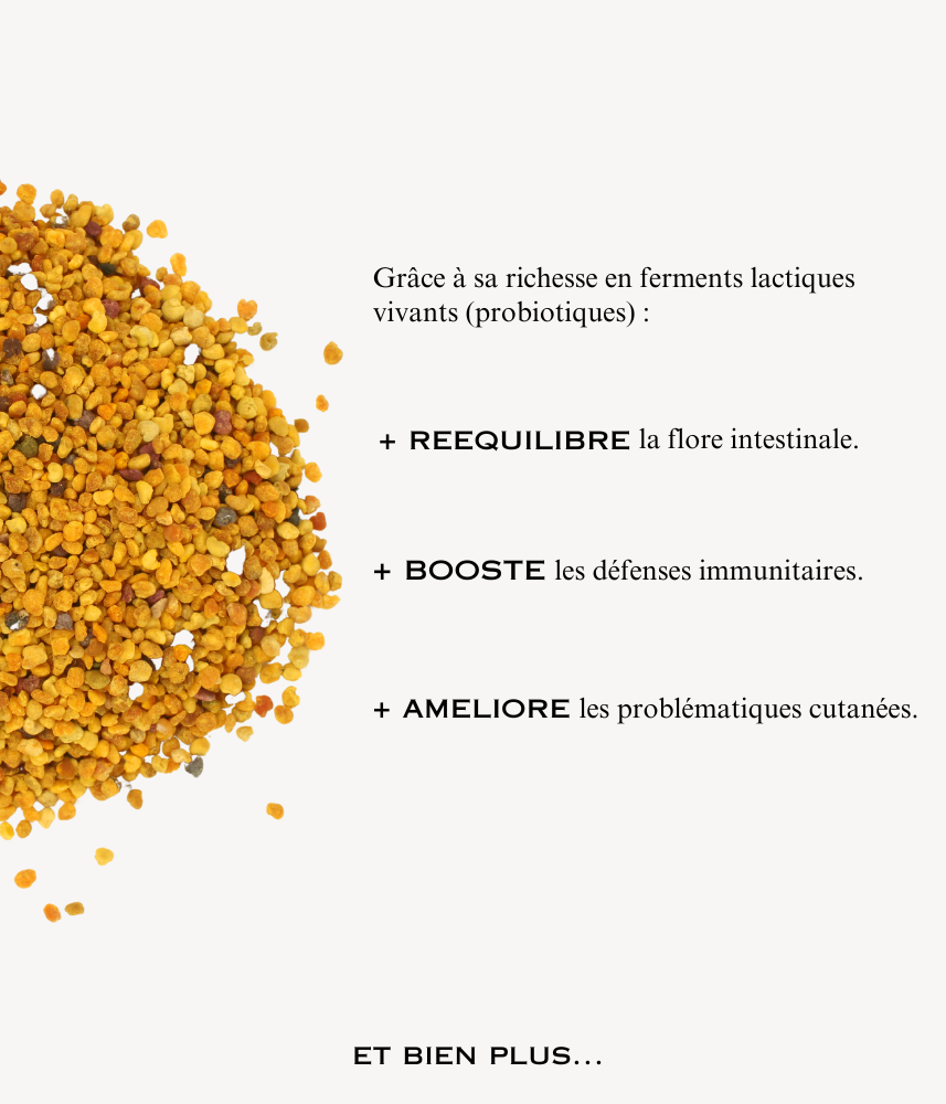 POLLEN FRAIS FLORICIA "EQUILIBRE INTESTINAL & BEAUTE"